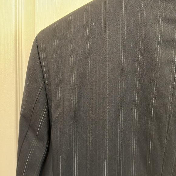 Men’s Suit Hugo by Hugo Boss Black with White Striping Detail - Picture 7 of 13